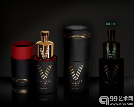德国Vallure 24K黄金瓶身伏特加登陆美国