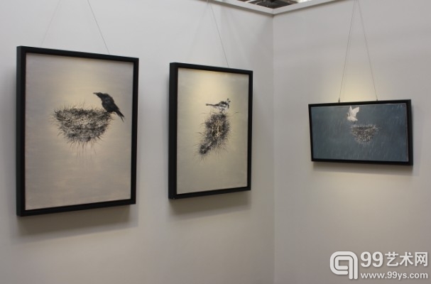 中法油画双人展展出作品