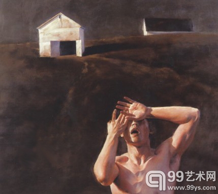 点击图片查看下一页 陈冲:这张是陈川到美国几年后画的自画像,第一次看到时挺震撼的,这是我那个一贯温和的哥哥吗?那时我们成天混在一起,但是我并不真正知道他灵魂深处的欲望、恶梦和痛楚,上帝、信念和净地。其实,每个人创作的原动力都是很私密的,经常连自己都不一定清楚,作品里表达的只是下意识的流露。