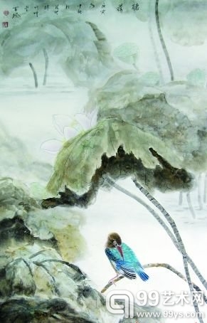 《听荷》 苏百揆 作