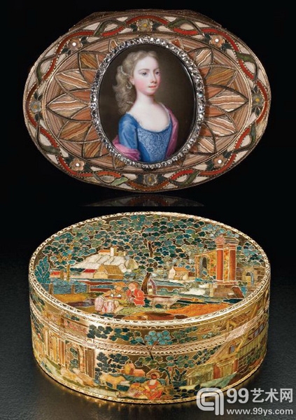 十八世纪德国金匠Johann-Christian-Neuber-设计的鼻烟壶，首次以如此宏大的规模展示于世人眼前.jpg
