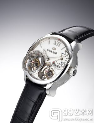 Greubel Forsey「Quadruple Tourbillon」极精美罕有铂金四体陀飞轮腕表备动力储存显示，编号 3，年份约2009 ，估价：220万至350万港元／