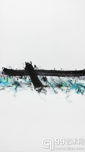 《线相》 布面油画 300X175cm  2012 