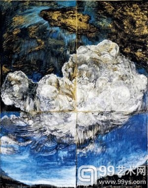 《去来之间》(Going and Coming),183×122cm,布面油画,2012 