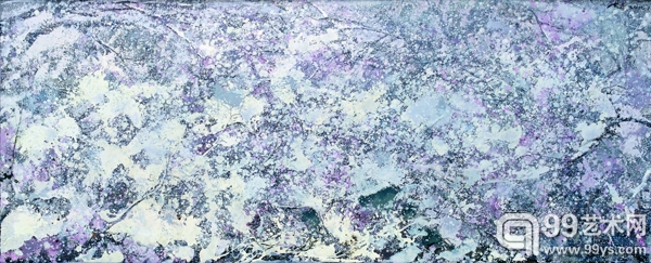 洪凌 Hong Ling春雪无声 Silent Spring Flurry 80 x 200cm 布面油画 Oil on Canvas 2012.jpg