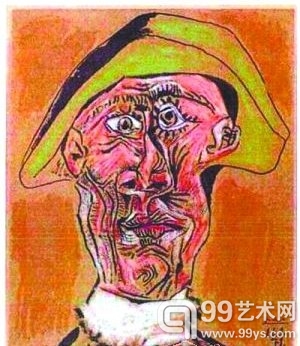 失窃的毕加索画作《小丑》