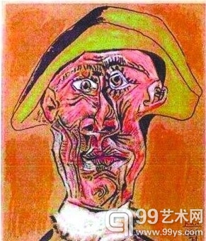 失窃的毕加索画作《小丑》 