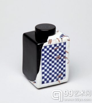 唐明修的漆艺作品《茶器》