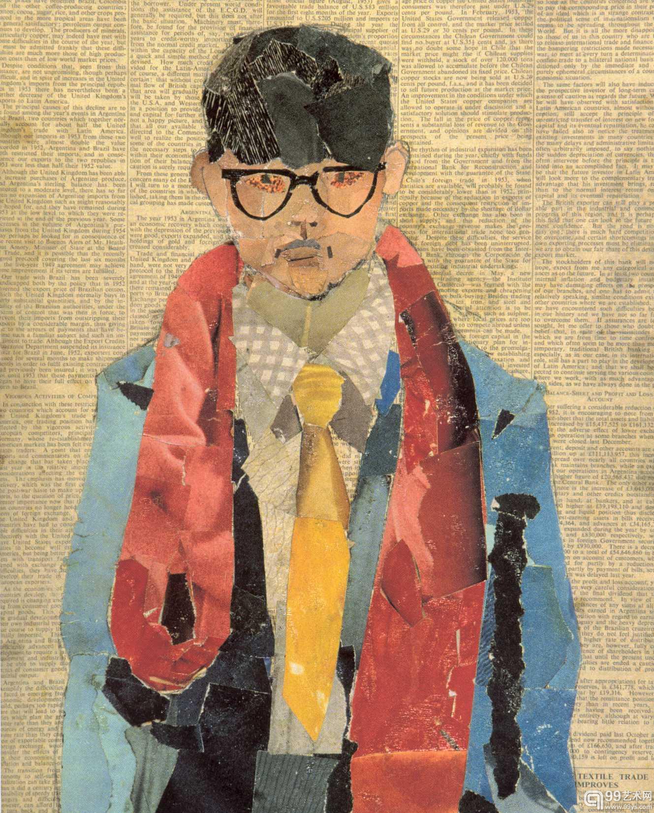 David Hockney-self portrait