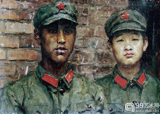 《两个战士》