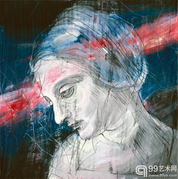 The-Madonna-圣母,-150x150cm,-oil-on-canvas,-2012