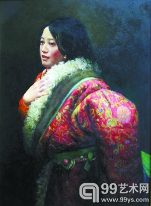 李汇洋作品《心的方向》　100cm×73cm 布面油画 2013年