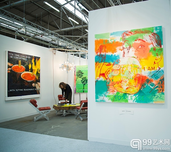 洛朗·戈丁画廊（Galerie Laurent Godin）展位