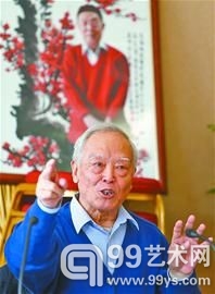 78岁的季承在通气会现场 