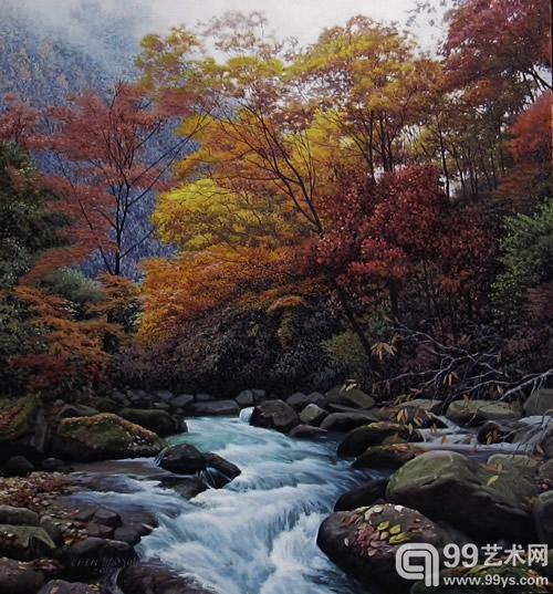 陈道云 油画作品 售价：30万元