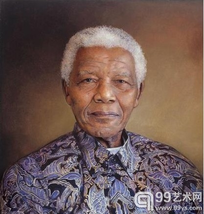 2008年为曼德拉所画肖像。
