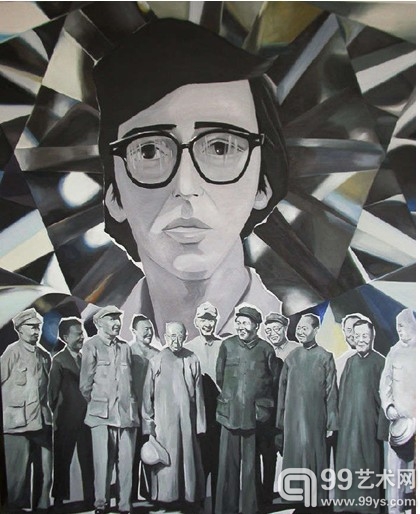 《墙》 布面油画 160cm+200cm 2012 