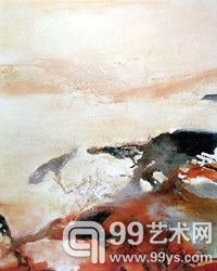 赵无极后期作品