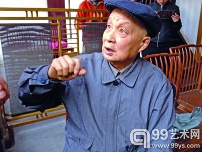 顾文彬玄孙、86岁的顾笃璜老人澄清有关过云楼的误传