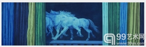 《如影观》 纸本设色 65×211.5厘米 2011年