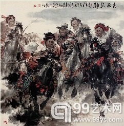 许世山 高原竞骑