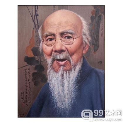 刘建峰油画人物作品 精准到位 表现人物不俗气度