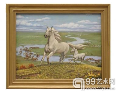 刘建峰油画人物作品 精准到位 表现人物不俗气度