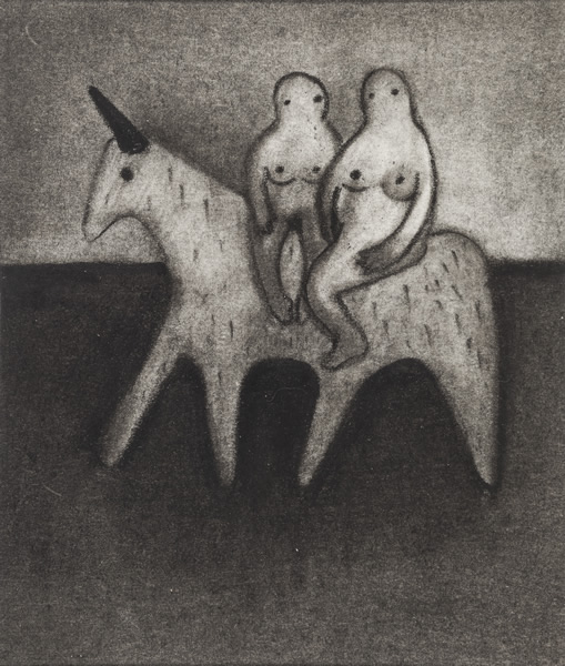 旁观者37 Bystander37 炭笔画 Charcoal 11x9cm 2013