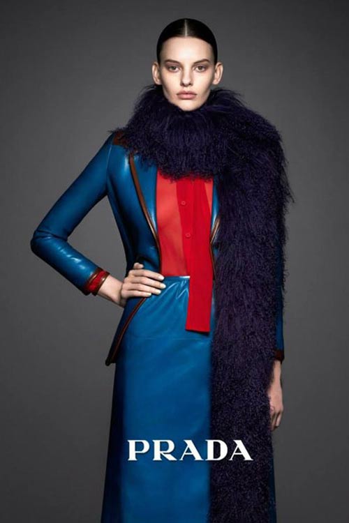 Prada2014早秋系列广告曝光