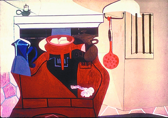 弗朗索瓦丝·吉洛作品《陶器》（1951）