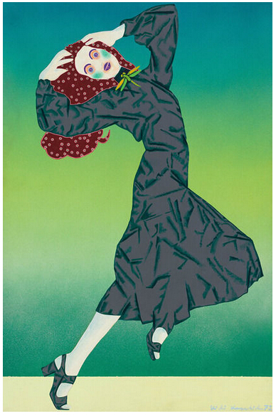 Kiki Kogelnik作品《Dynamite Darling》, 1972,Johann König画廊