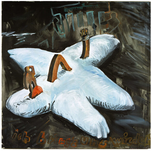Jörg Immendorff作品《Ich bring`s uns wieder》, 1981,Michael Werner画廊