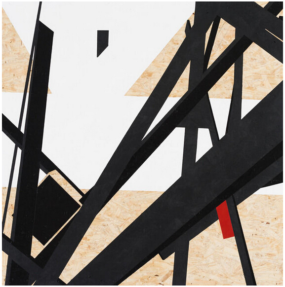 Serge Alain Nitegeka作品《Tunnel VIII: Studio Study XIII》, 2014,Marianne Boesky 画廊