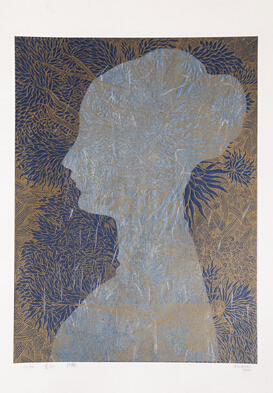艺术家嘎玛·多吉次仁（吾要） 铜版画