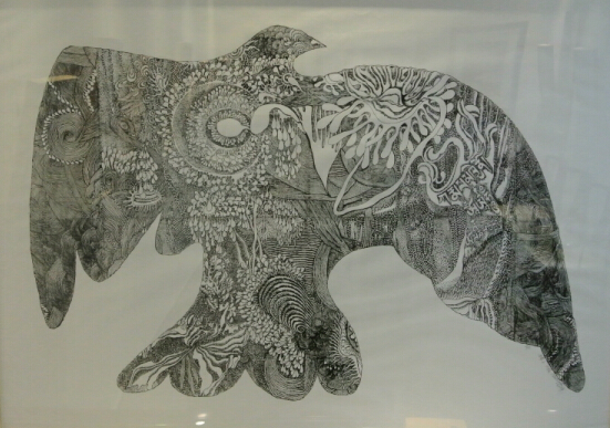 艺术家嘎玛·多吉次仁（吾要）  铜版画