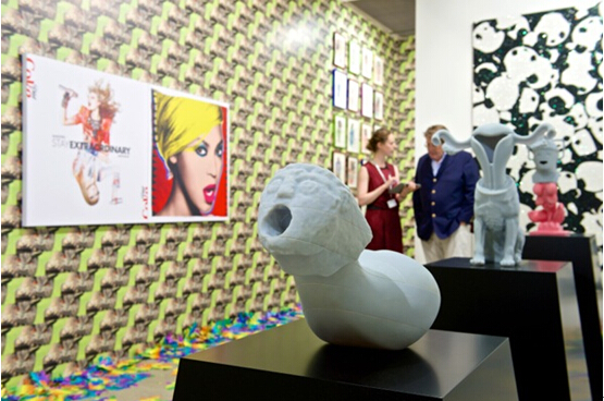 Gavin Brown画廊展位现场图片