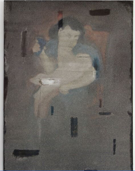 Pablo Rasgado作品“Abstract. After. Untitled (Mother and Child), 2014”，Arratia Beer画廊