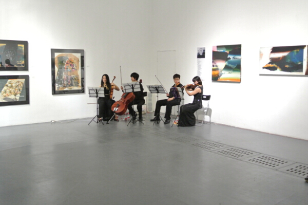 展览现场 音乐团正在演奏