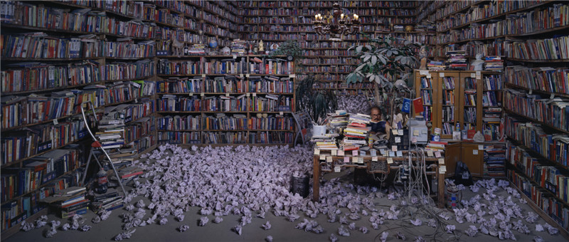 Follow Him跟他学, 130x300cm,2010