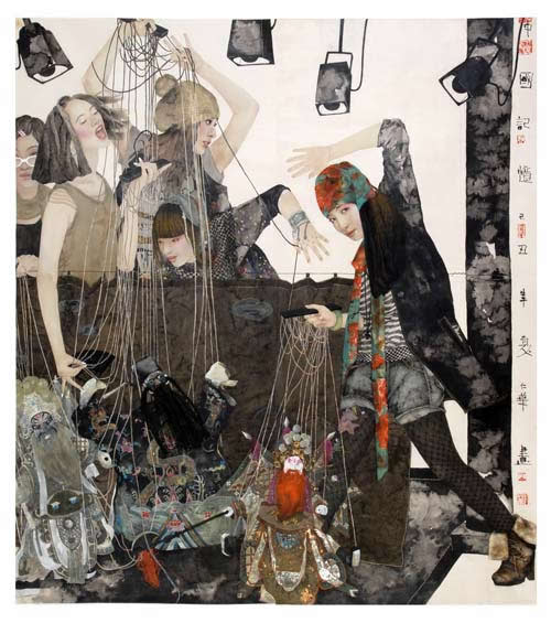 《中国记忆》198X210CM年份2009