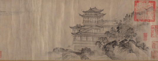 元，唐棣《滕王阁图》