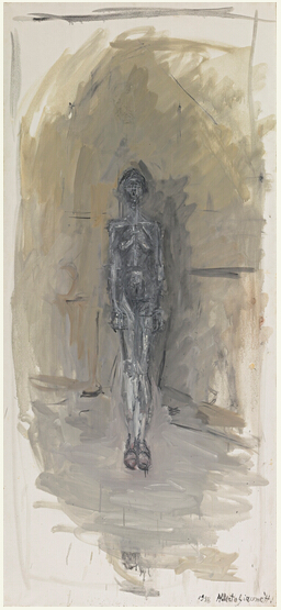  10.贾科梅蒂（ALBERTO GIACOMETTI）的《NU DEBOUT》，成交价288.25万英镑。该作创作于1958年，规格为154.5x69.5cm，原先估价为150-200万英镑。