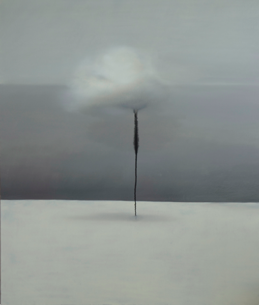 布面油画《悬 1 》130cmX110cm