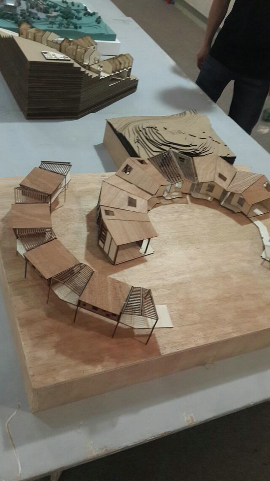 传统风格建筑设计模型