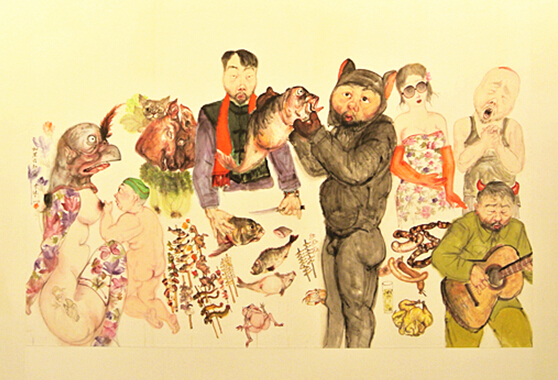 艺术家李津作品