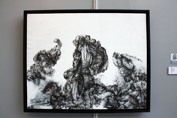 活动现场展出作品1