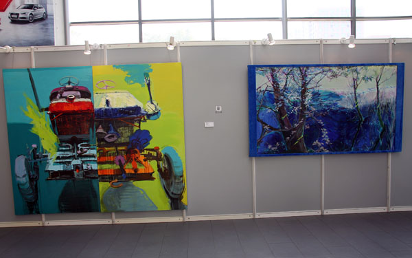 现场展出作品1