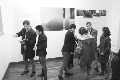 中画廊柏林空间展览现场