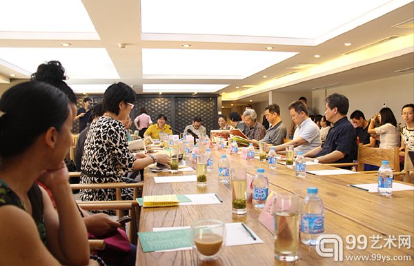 “线性超越·卜兹旋书展”心赏会现场