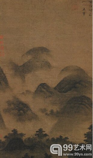 米芾 《云山图》 （待考证） 北宋
